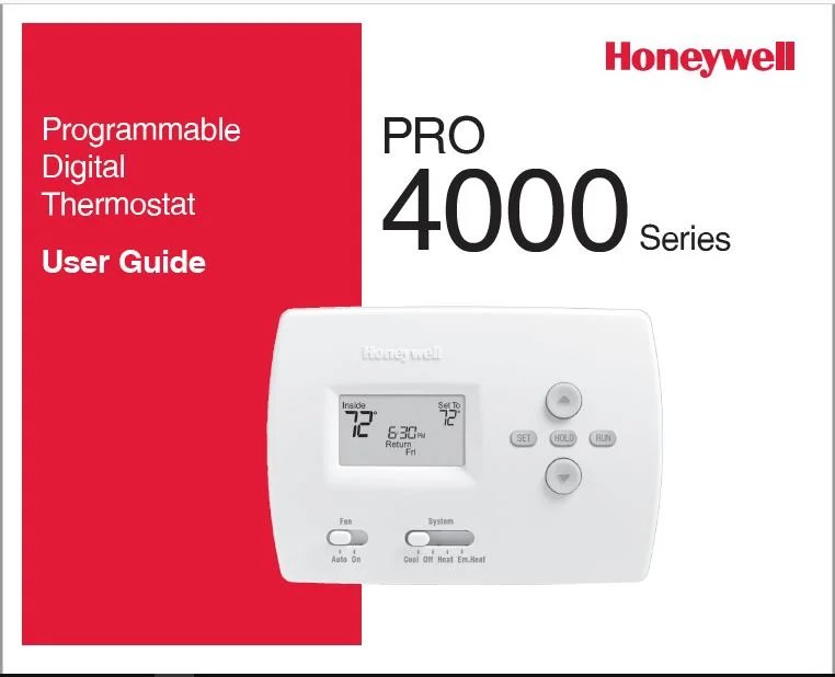 Honeywell Pro 4000 Series
