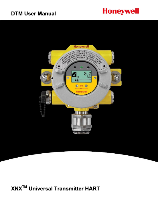 Honeywell XNX Device Type Manager (DTM) User Manual
