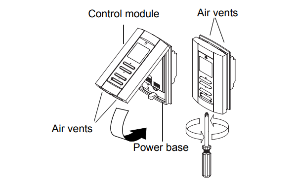 Aube TH114 Manual Installation