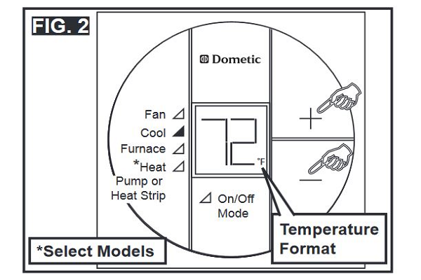 DOMETIC 3316155 PROGRAMMING AND OPERATION