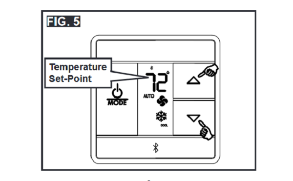 DOMETIC 3316420.XXX The Temperature Setting