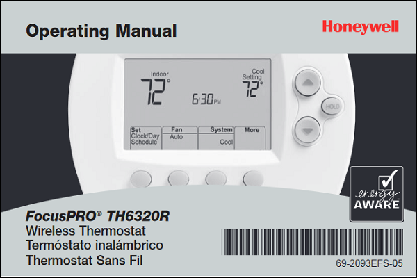 Honeywell FocusPro TH6320R