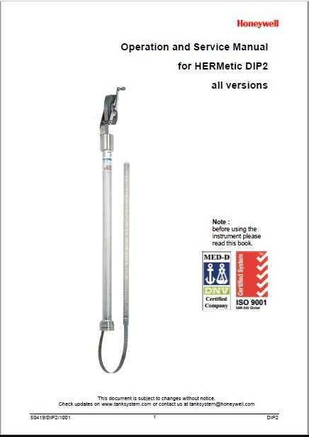 Honeywell HERMetic DIP2 all versions