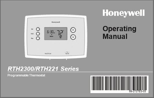 Honeywell RTH221B1039