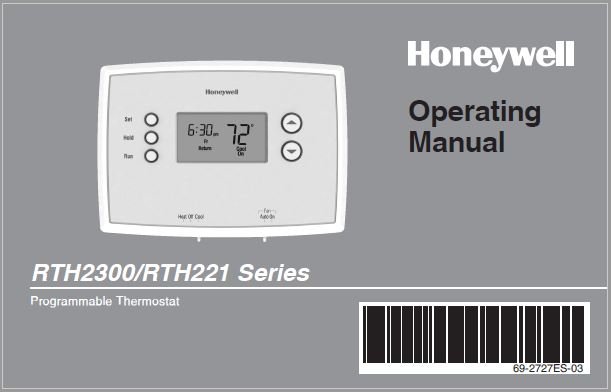 Honeywell RTH2300B1038