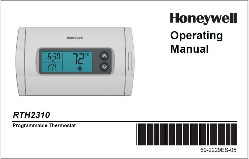 Honeywell RTH2310B