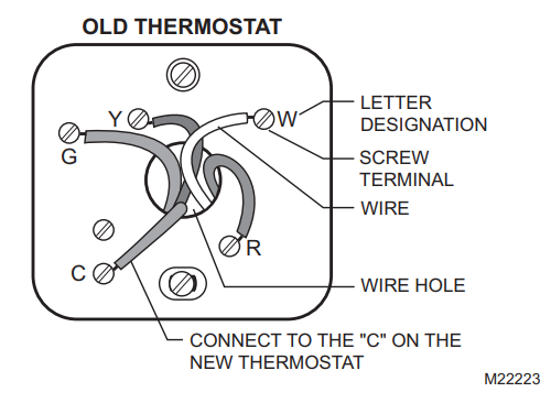 honeywell rth7500d installation