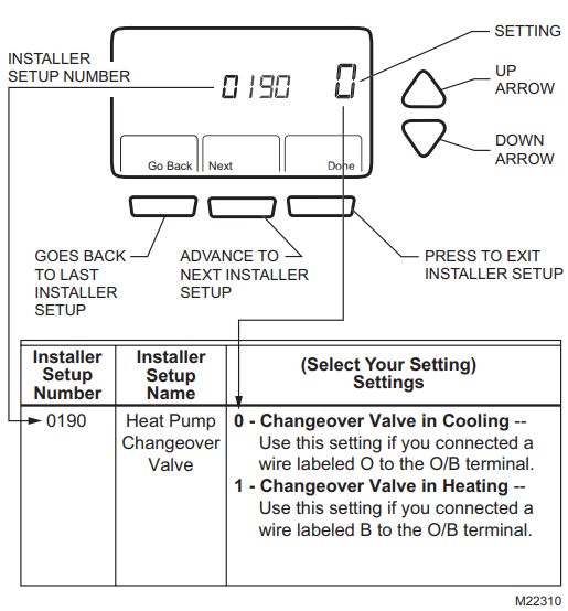 honeywell rth7500d installer setup