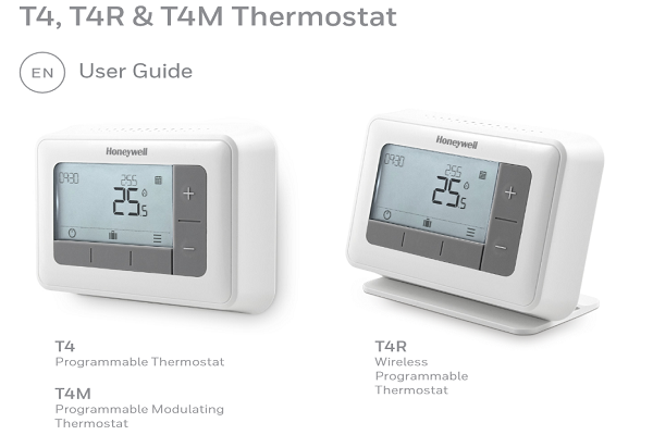 Honeywell T4 T4R T4M Thermostat