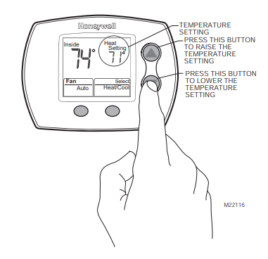 honeywell th5110d manual