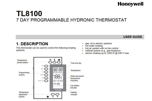 Honeywell TL8100