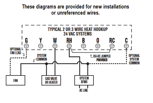 LUX PSP511A PSP511LA Wiring