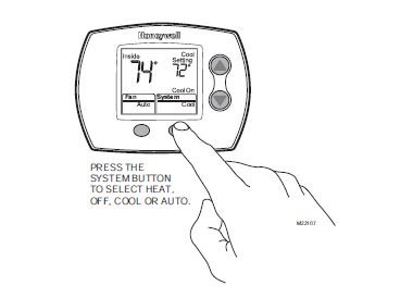 Operate Your Honeywell 1 Heat Cool Th5110D1022